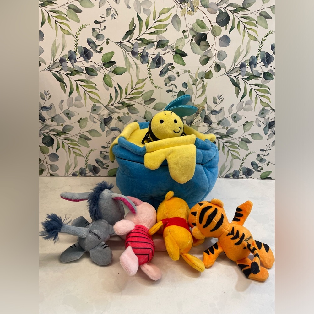 Disney Winnie the Pooh Plush Squeaky Dog Toy - Picture 3 of 3